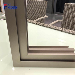 Fuson Remote Controlled Motorized Sliding Guillotine Aluminum Alloy Window