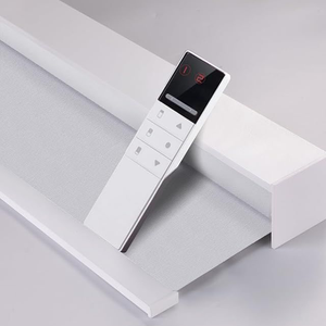 Modern Electric Solar Roller Shades Alexa Tuya App Battery Powered Automatic Motorized Smart Blinds