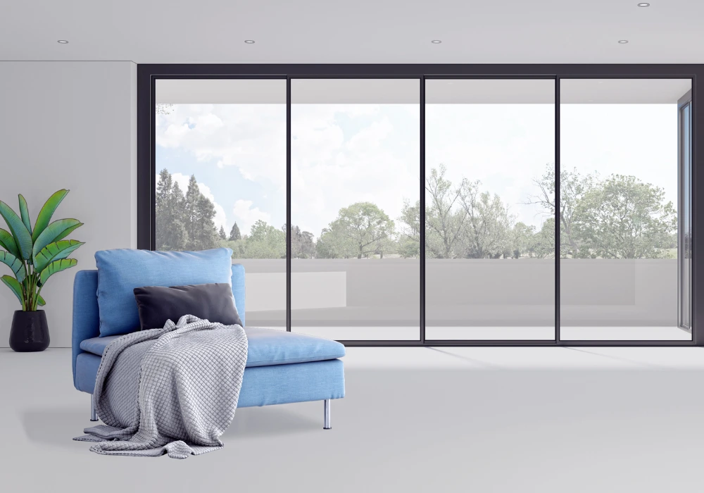 Minimalist Slimline Aluminium Window System