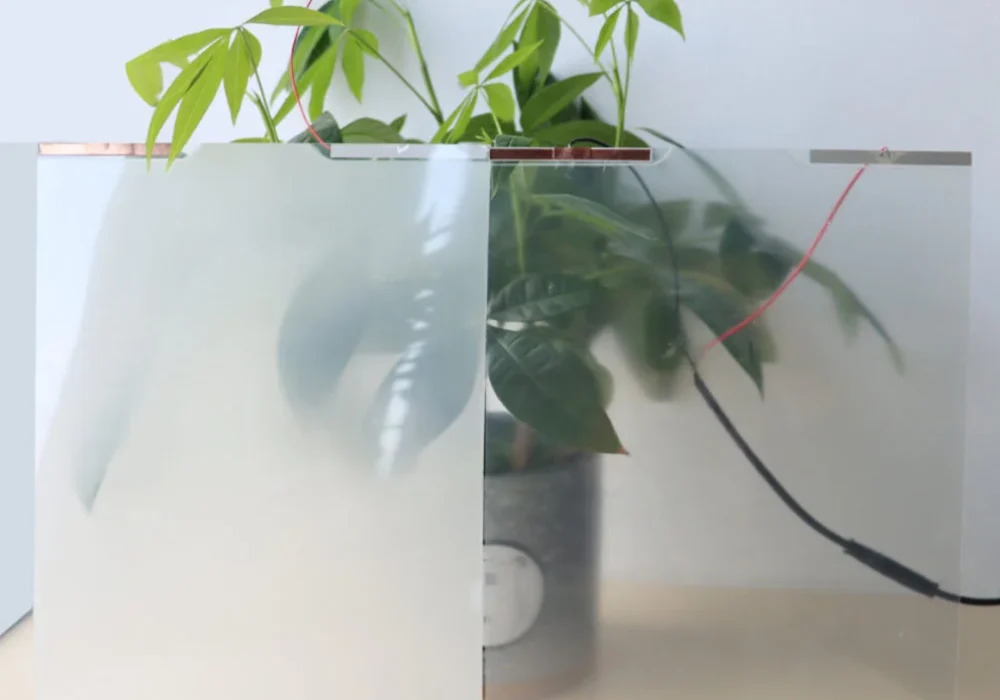 Smart Glass Motorised Window Combination