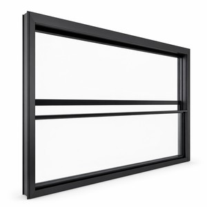HUACAI Custom Double Glazed Thermal Break PA66 24mm Burglar Proof Motorized Remote Electric Lifting Windows