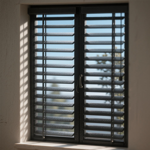 Custom Modern Venetian Blinds with Aluminum Alloy and Integral Glass for Residential & Commercial Use 5 Year Warranty