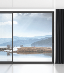 High Quality Modern Glass Thermal Break Aluminum Sliding Integrated Screen